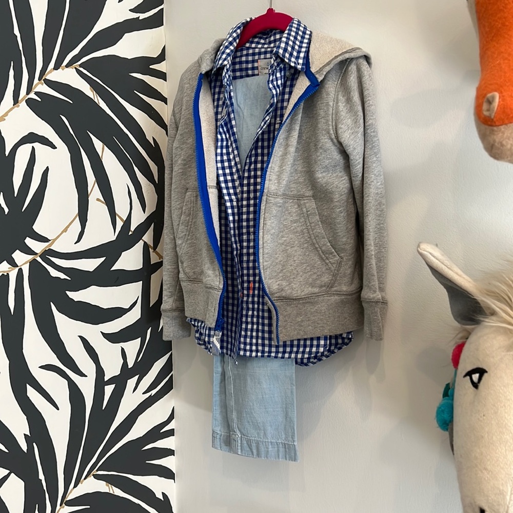 CrewCuts SET-Hoodie, buttton down and pants, perfect condition
